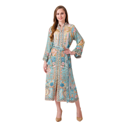 VERA MAY 2609-1319B EMILY ROSE VISCOSE DRESS