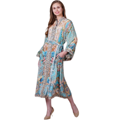 VERA MAY 2609-1319B EMILY ROSE VISCOSE DRESS