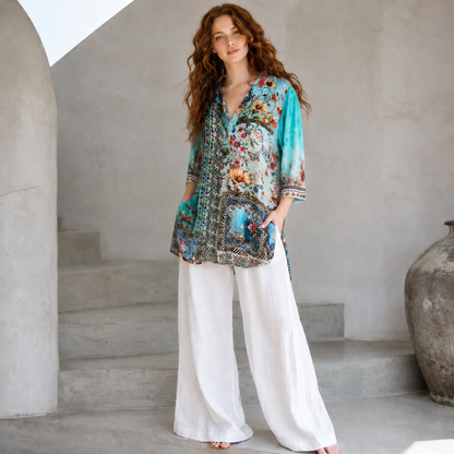 EMILY ROSE VISCOSE TOP