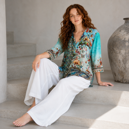 EMILY ROSE VISCOSE TOP