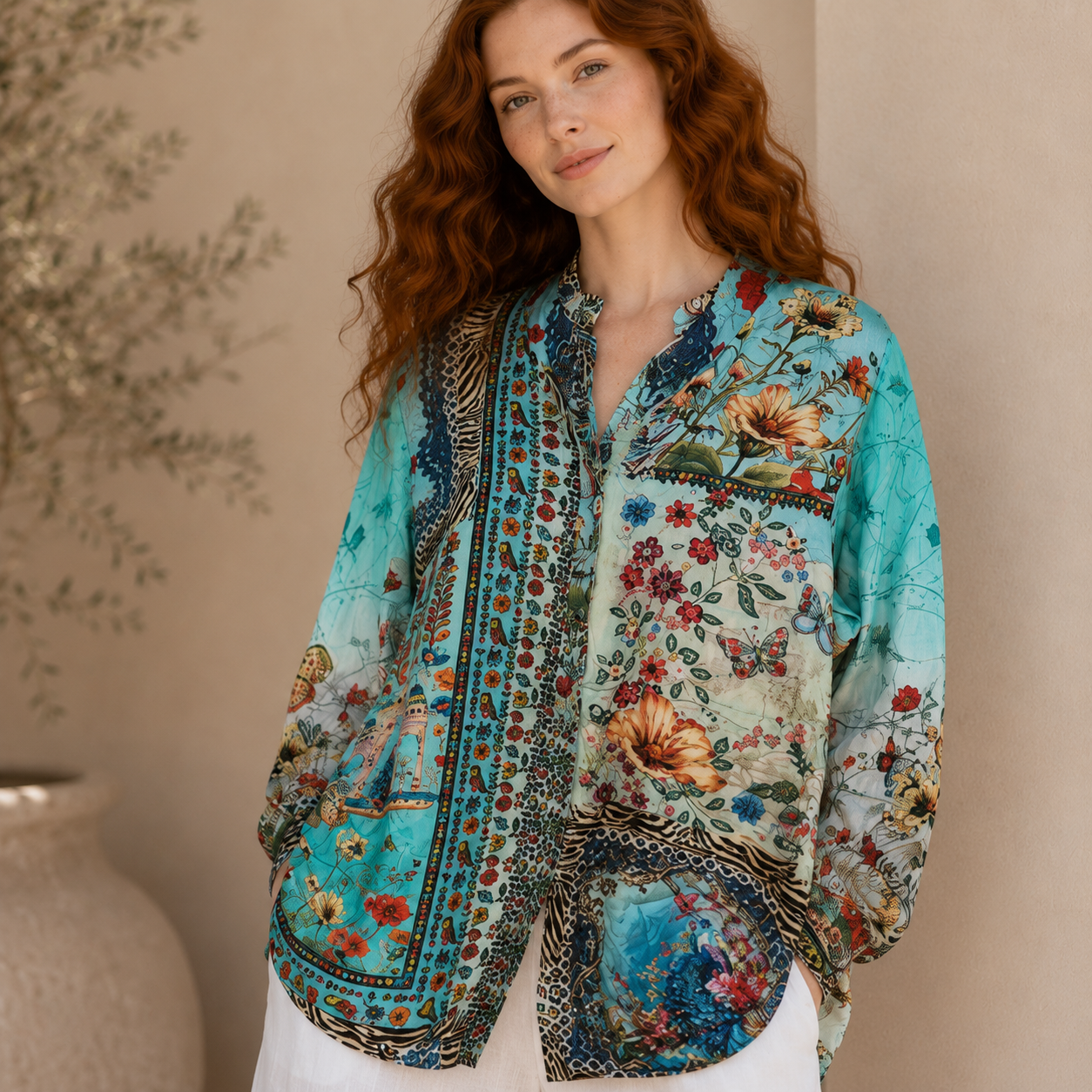 EMILY ROSE VISCOSE TOP