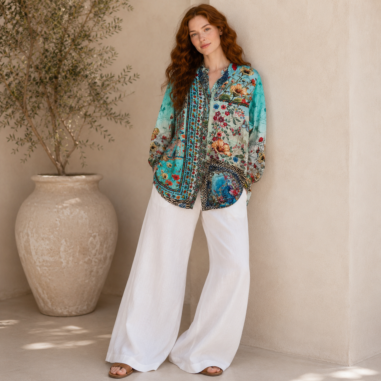 EMILY ROSE VISCOSE TOP
