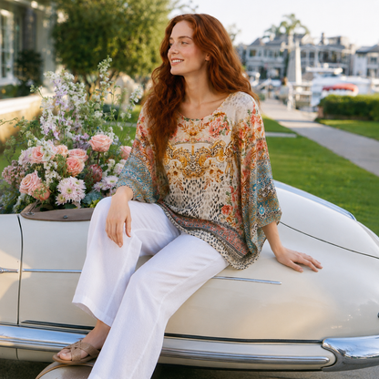 EMILY ROSE VISCOSE TOP