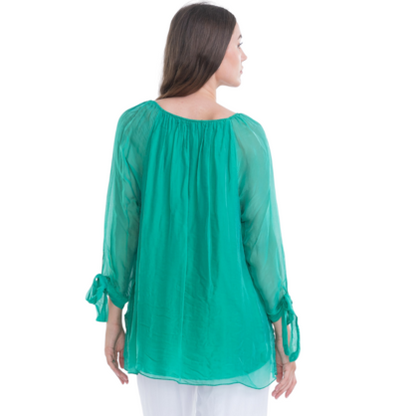 VERA MAY GUCCI ITALIAN SILK TOP 2617