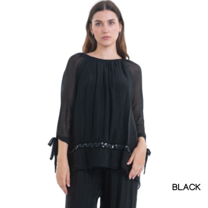 ITALIAN SILK TOP