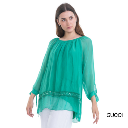 ITALIAN SILK TOP