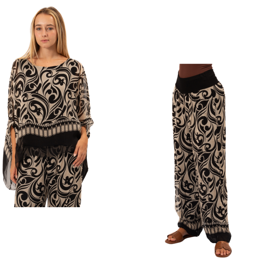ITALIAN SILK SET