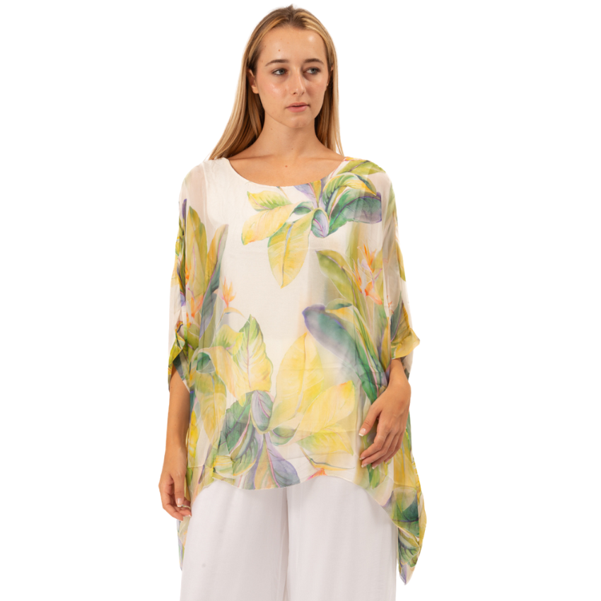 ITALIAN SILK TOP