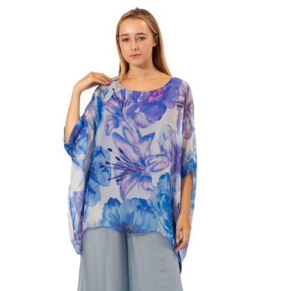 VERA MAY 2780-3 CINA ITALIAN SILK TOP