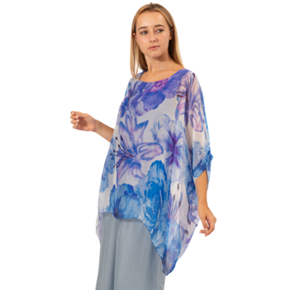 VERA MAY 2780-3 CINA ITALIAN SILK TOP