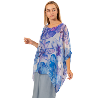 VERA MAY 2780-3 CINA ITALIAN SILK TOP