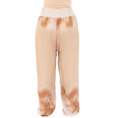 ITALIAN SILK TOP+ PANT SET(N)