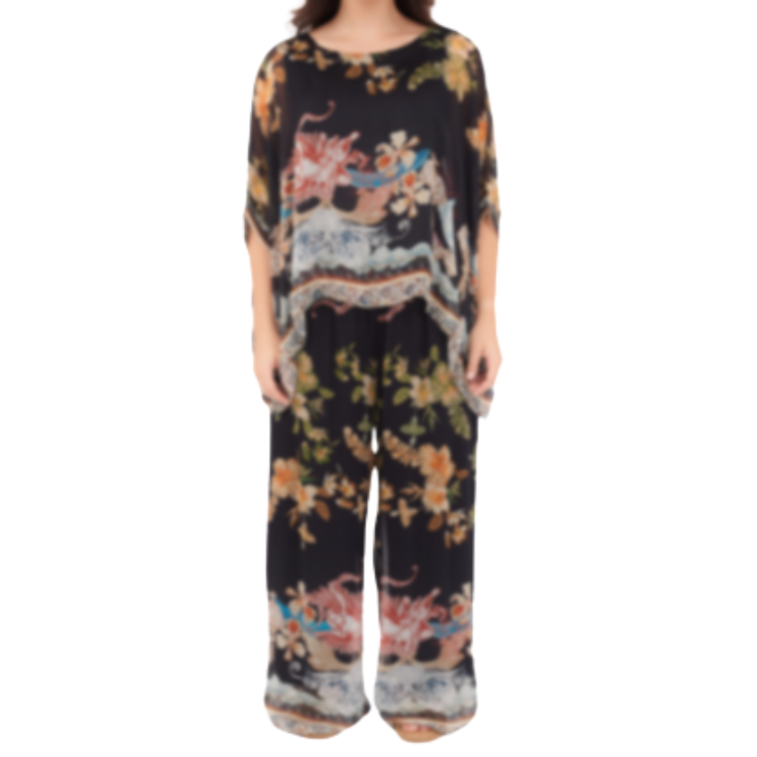 278074/803075 NERO ITALIAN SILK SET