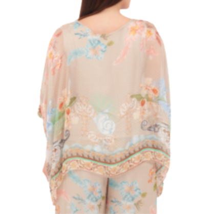 278074/803075 BEIGE ITALIAN SILK SET