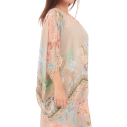 278074/803075 BEIGE ITALIAN SILK SET