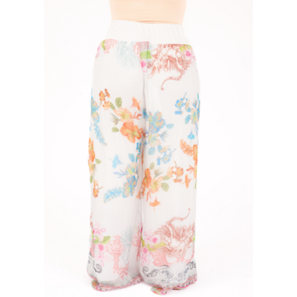 278074/803075 WHITE ITALIAN SILK SET