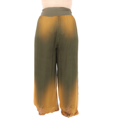 278076/ 803077 KHAKI ITALIAN SILK SET