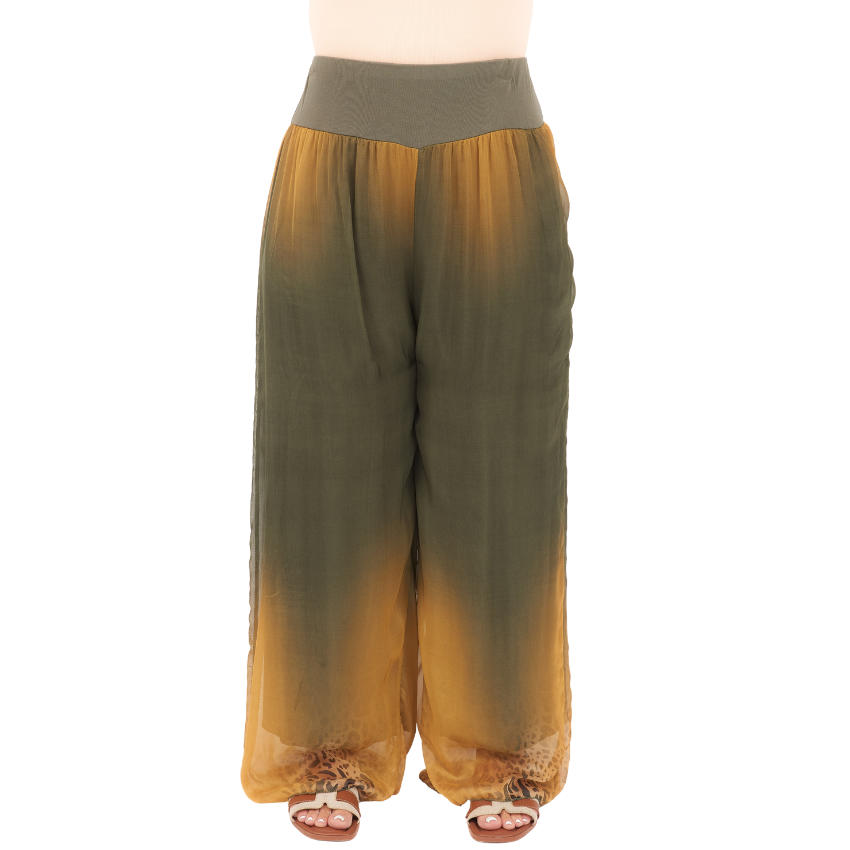 ITALIAN SILK TOP+ PANT SET (N)