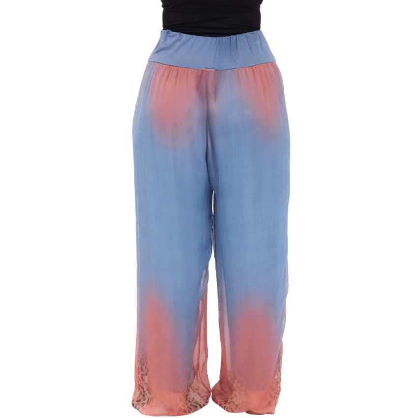 ITALIAN SILK TOP+ PANT SET (N)