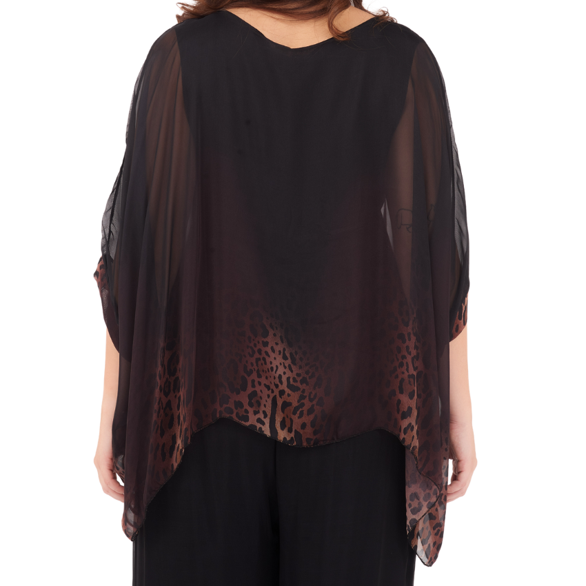 ITALIAN SILK TOP+ PANT SET (N)