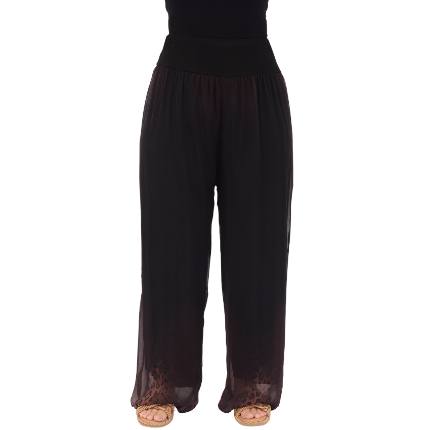 ITALIAN SILK TOP+ PANT SET (N)