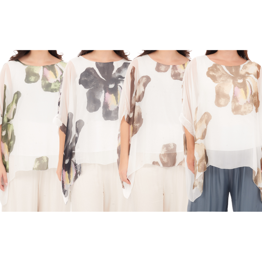 ITALIAN SILK TOP (N)