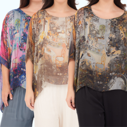 ITALIAN SILK TOP