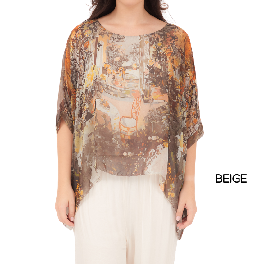 ITALIAN SILK TOP (S)