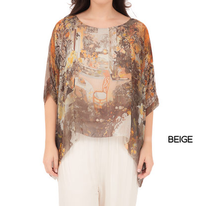 ITALIAN SILK TOP (S)