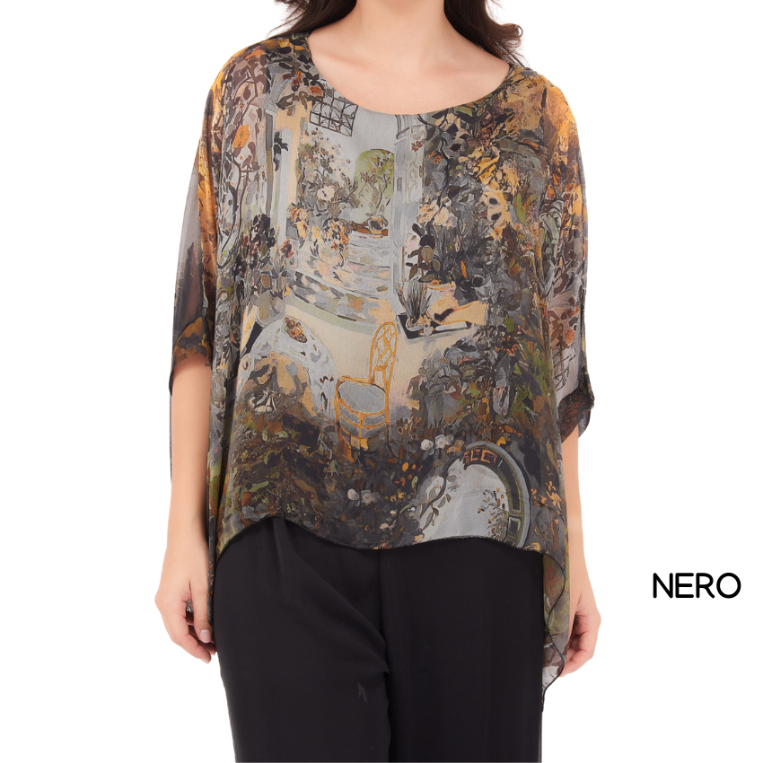 ITALIAN SILK TOP