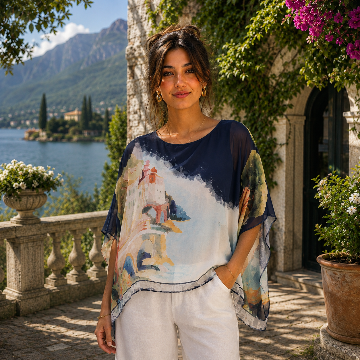 ITALIAN SILK TOP