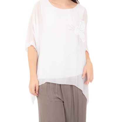 ITALIAN SILK TOP (N)