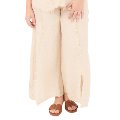 Vera May Italian Linen Cashmere Pant 2829