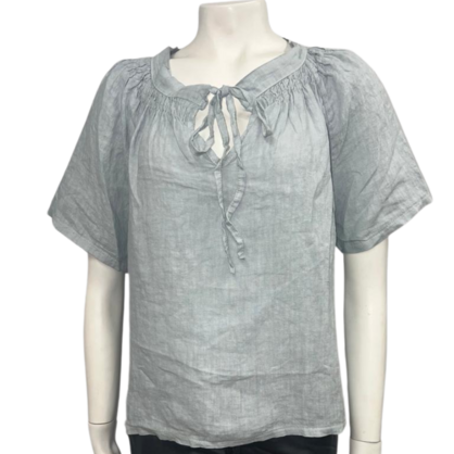 Vera May Italian Linen Perla Top 2840