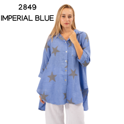 ITALIAN LINEN TOP