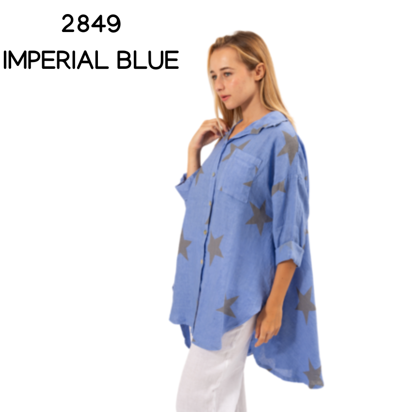 ITALIAN LINEN TOP
