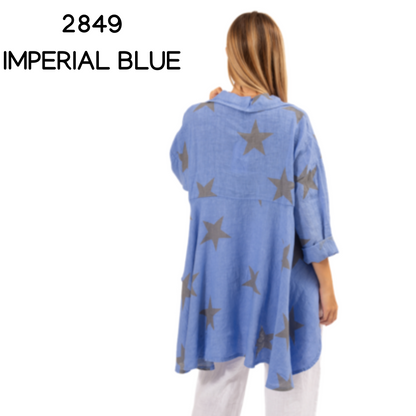 ITALIAN LINEN TOP