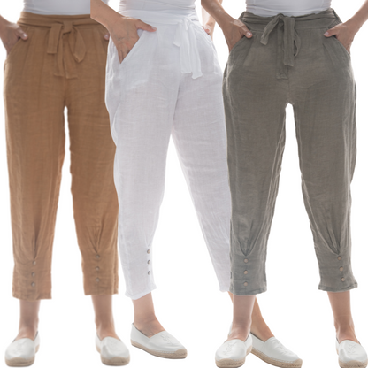 ITALIAN LINEN PANT