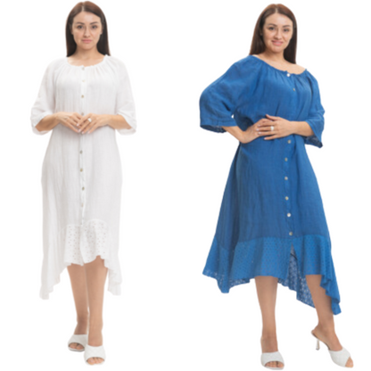 ITALIAN LINEN DRESS