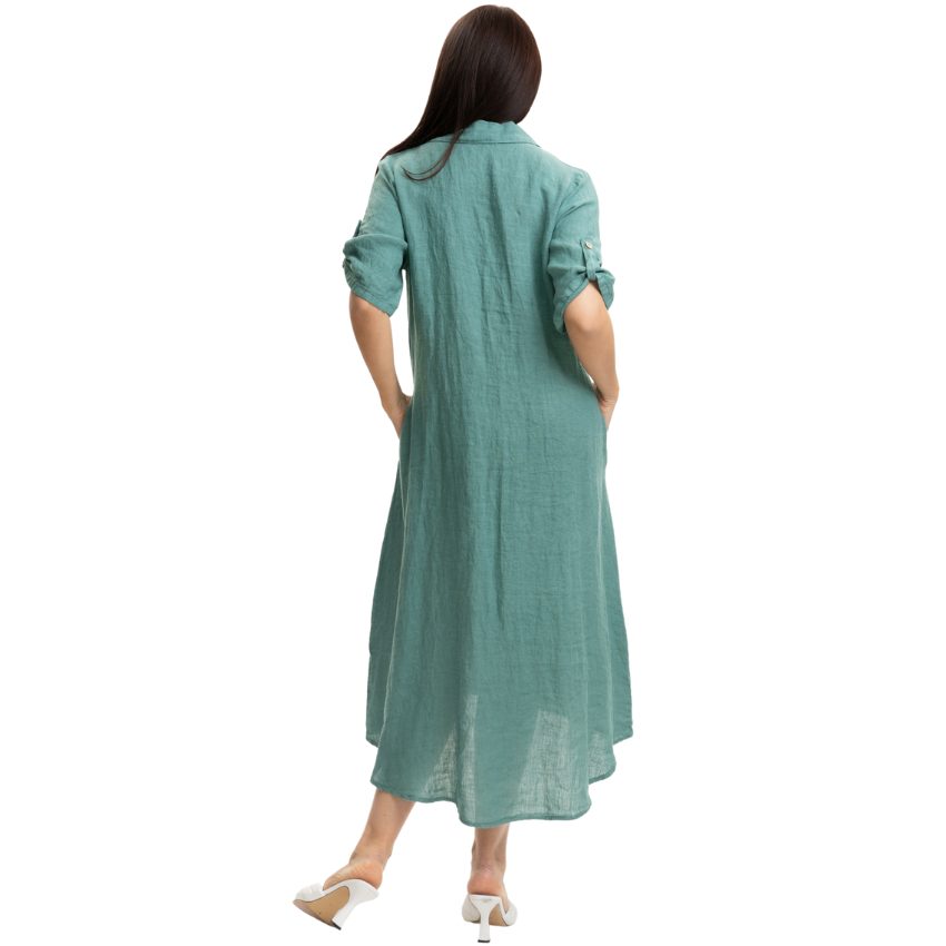 Vera May Italian Linen Lago Dress 2868