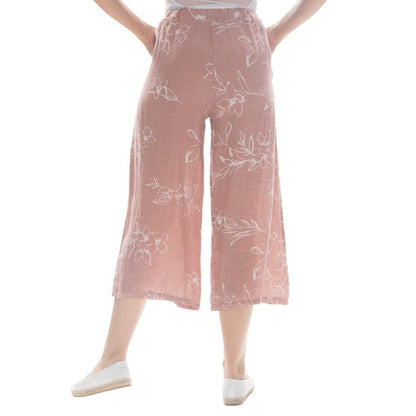Vera May Italian Linen Rosa Pant 2872