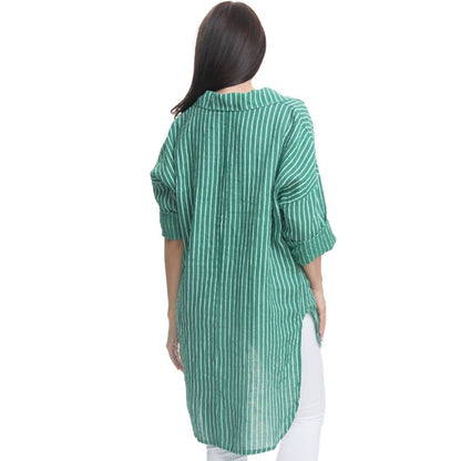 Vera May Italian Linen Gucci Top 2873
