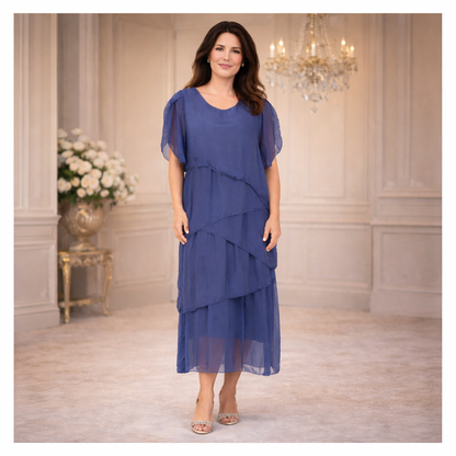 SILK DRESS ITALY (S)
