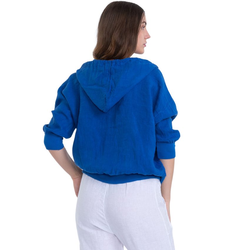 Vera May Italian Linen CINA Top 2904