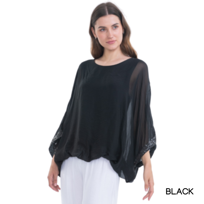 ITALIAN SILK TOP