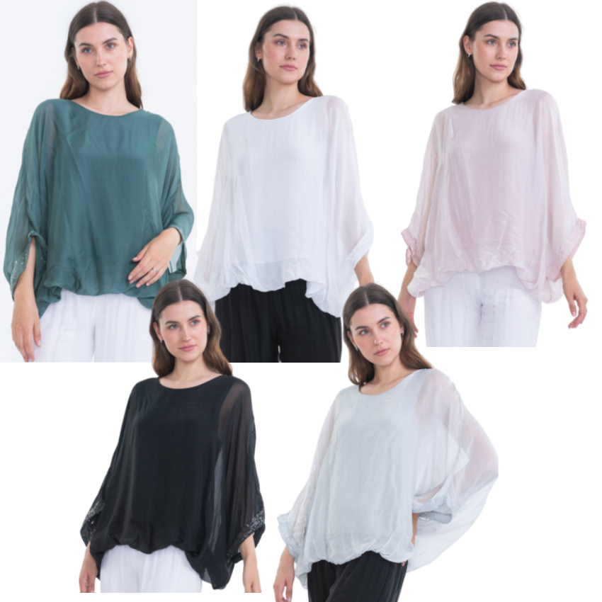 ITALIAN SILK TOP