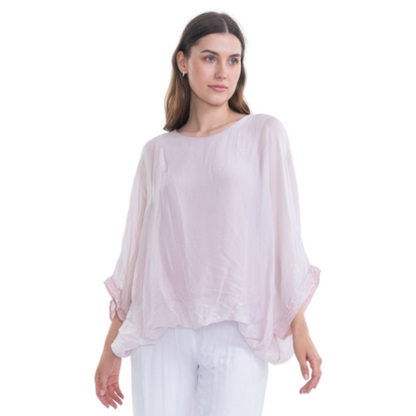 VERA MAY ROSA ITALIAN SILK TOP 2911