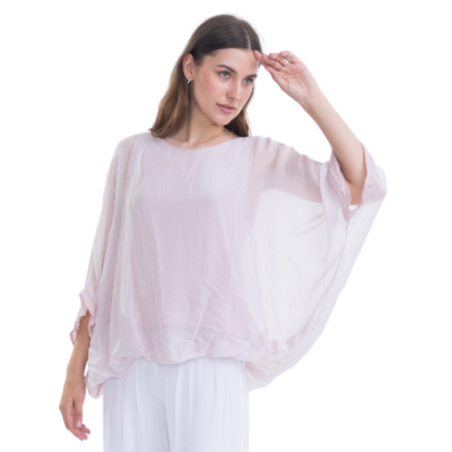 VERA MAY ROSA ITALIAN SILK TOP 2911