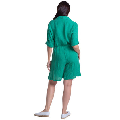 VERA MAY ITALIAN LINEN GUCCI JUMPSUIT 2921