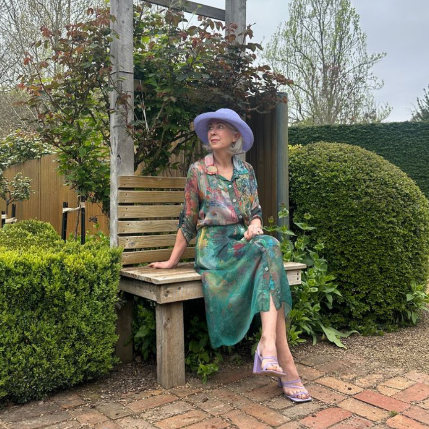 VERA MAY BOTTIGLIA ITALIAN SILK DRESS 29262